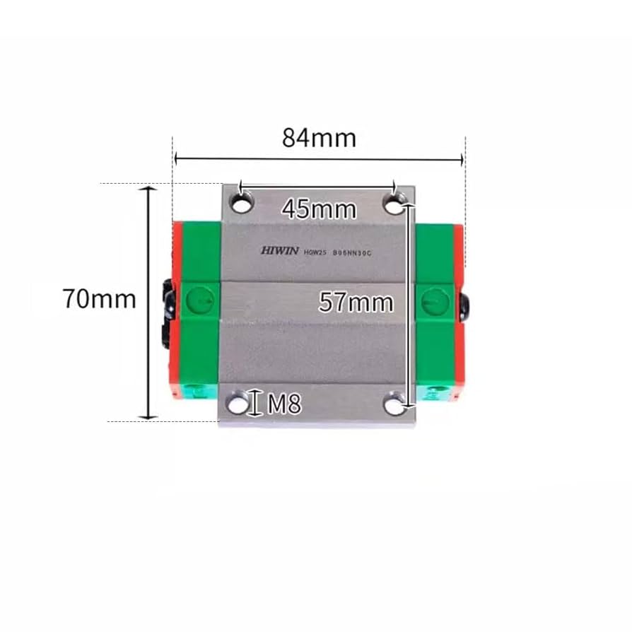 【BW7779】BrightWin HIWIN Linear Block HGW25CC Linear Carriage/Guide/Rail/Slider